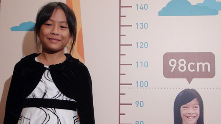 透納氏症患者佑婷