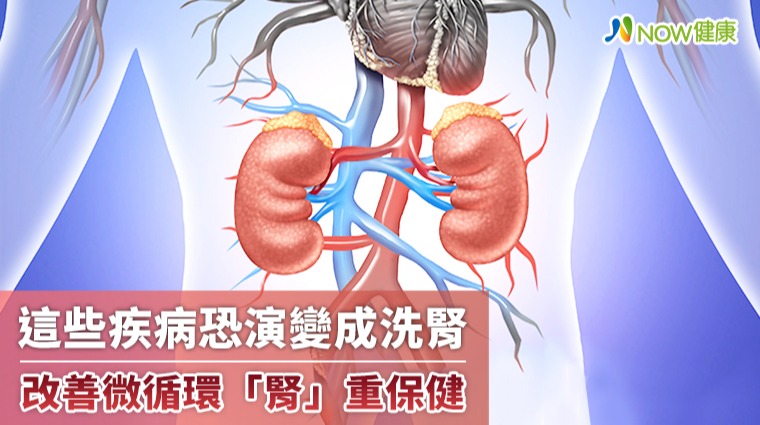 這些疾病恐演變成洗腎 改善體內微循環「腎」重保健