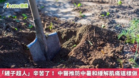 「鏟子超人」辛苦了！ 中醫推防中暑和緩解肌痛這樣做